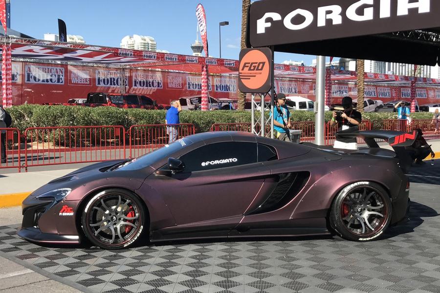  McLaren 650S on Forgiato Wheels (S2016-ECL) 2016 года  (фото 2 из 3)